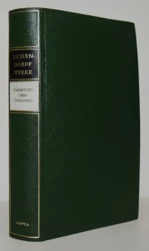 Eichendorff, Neue Gesamtausgabe der Werke und Schriften, III. - 1958 DÜNNDRUCK