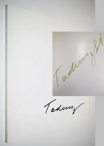 Tadeusz, Bilder 1962 – 1980 SIGNIERT WERKVERZEICHNIS CATALOGUE RAISONNE