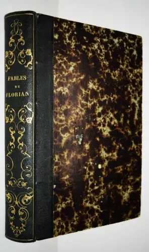 Florian, Fables - 1842 GRANDVILLE Erste illustrierte Ausgabe FABELN