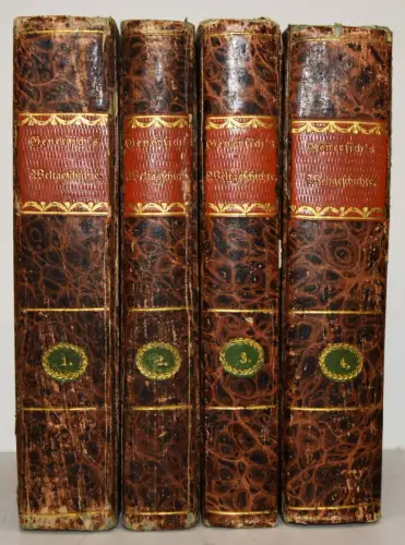 Genersich, Weltgeschichte für gebildete Frauenzimmer 1817 FRAUEN FRAUENLITERATUR
