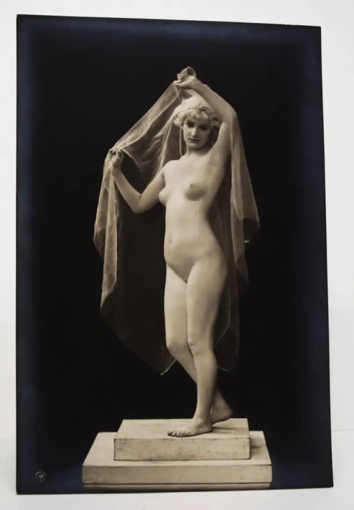 DESMOND - Lebende Marmor-Bildwerke Marmorgruppen 1908 ORIG.-PHOTOGRAPHIEN EROTIC 4