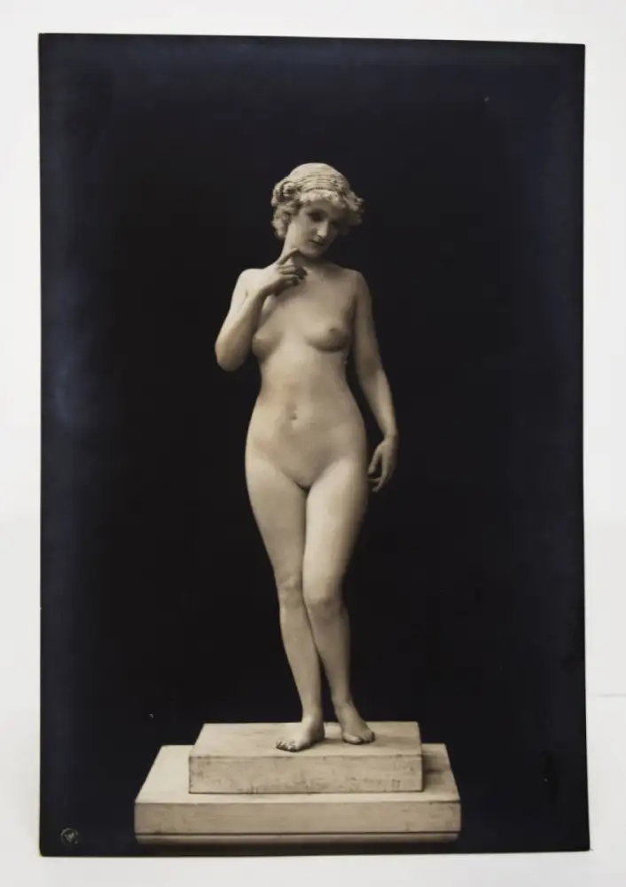DESMOND - Lebende Marmor-Bildwerke Marmorgruppen 1908 ORIG.-PHOTOGRAPHIEN EROTIC 7