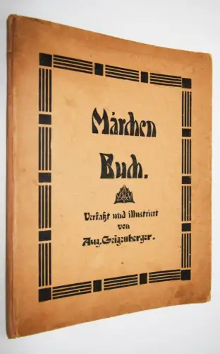 Geigenberger, Märchen-Buch - 1910 JUGENDSTIL-MÄRCHENBILDERBUCH