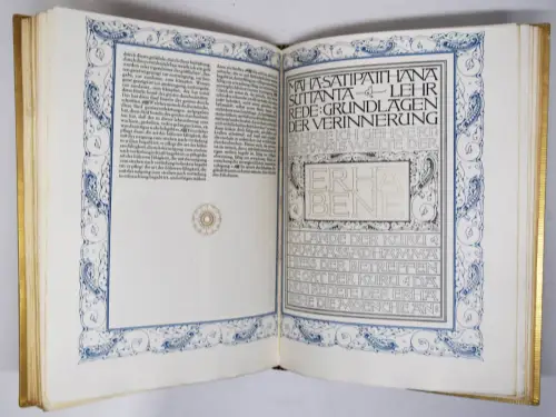 MARCUS BEHMER - Dahlke, Buddha -  1920-1922 PRACHTAUSGABE NUMMERIERT 1/225