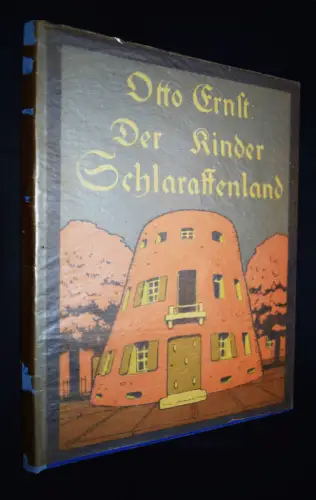 Ernst, Der Kinder Schlaraffenland. Scholz 1910 JUGENDSTIL-MÄRCHEN BILDERBUCH