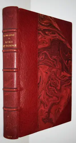 Cyon, Elie de. Dieu et science 1912