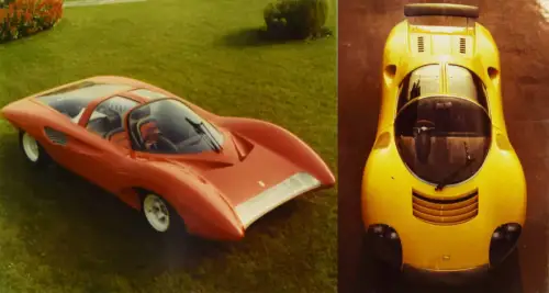 PININFARINA DESIGN FOTO-ALBUM FERRARI 1968 Moncalvo RARE