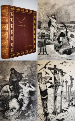 Flaubert, Gustave. Salammbo 1887 LUXUSAUSGABE Louveau-Rouveyre SIGNIERT NUM 1/50