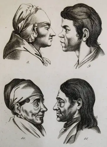 Lavater, Physiognomik - 1829 - PHYSIOGNOMIE