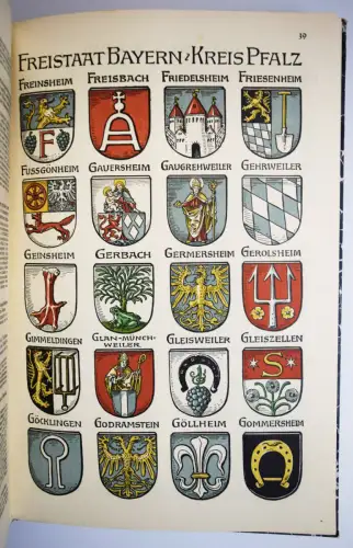 Hupp, Die Wappen und Siegel der deutschen Städte und Flecken... 1928 HERALDIK