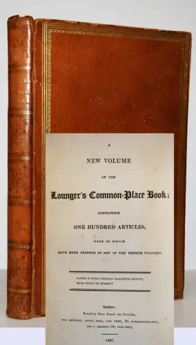 Newman, The Lounger’s common-place book or miscellaneous collections AUFKLÄRUNG