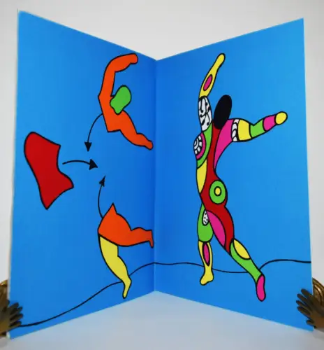 Saint Phalle, Niki de. Invitation à la danse 1993 1/1500 ORIG.-SERIGRAPHIEN