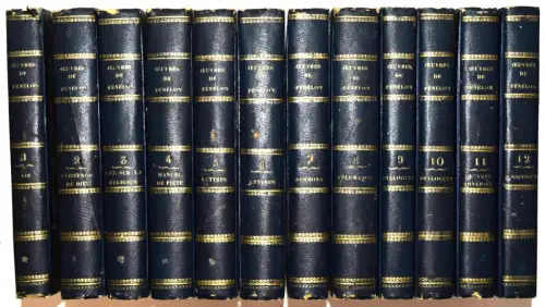 Fenelon, Oeuvres - 1826 SELTENE GESAMTAUSGABE - Pädagogik - Theologie
