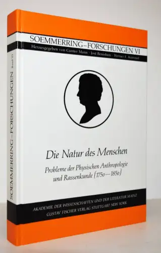 Mann, Die Natur des Menschen 1990 ANTHROPOLOGIE BIOLOGIE RASSENKUNDE SOZIOLOGIE