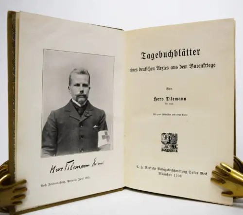 Tilemann, Tagebuchblätter eines deutschen Arztes aus dem Burenkriege SÜDAFRIKA