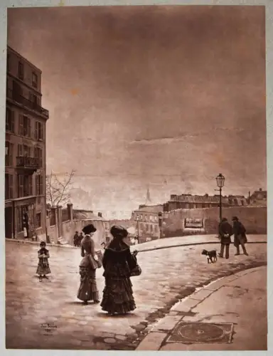 Francfort, Album artistique et biographique. Paris 1881 ORIG.-PHOTOGRAPHIEN