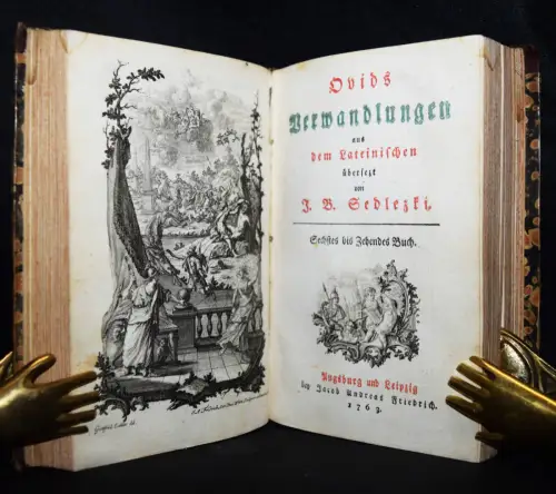 Ovid - Ovidius Naso, Ovids Verwandlungen - 1763
