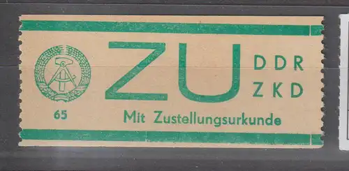 ZKD-Billettstreifen: E 1, **