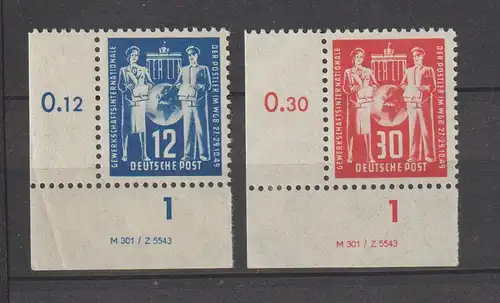 DDR-Druckvermerke: Postgewerkschaft  (DV)