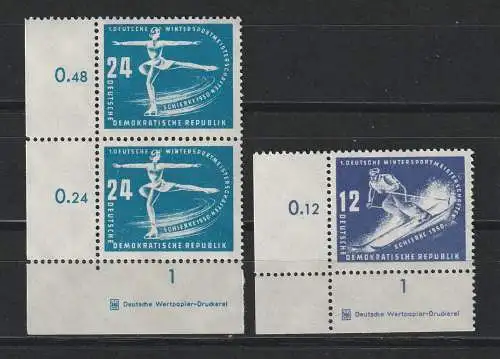 DDR-Druckvermerke: Wintersport Schierke  (DZ)