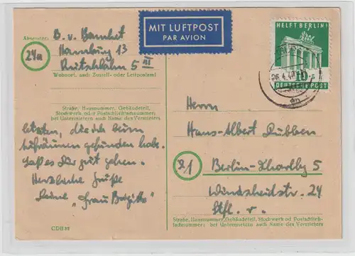 BAZ: "Helft Berlin!" auf portorichtiger Fernkarte