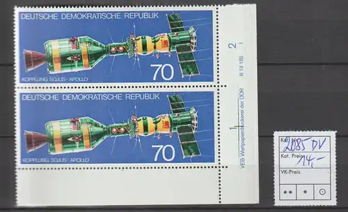 DDR-Druckvermerke::Sojus-Apollo (70 Pfg.) (1975)
