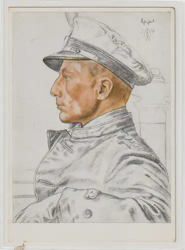 Willrich-Karte: Kapitänleutnant Schubart (U-Boot)