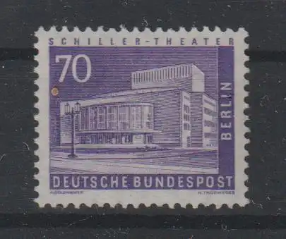 Bertlin: Stadtbilder 70 Pfennig Rollenmarke **