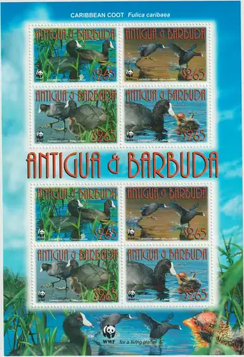 Antigua&Barbuda Enten Kleinbogen