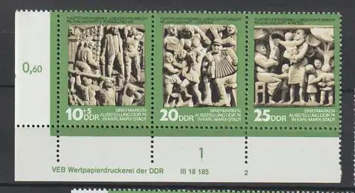 DDR Druckvermerke: Tag der Philatelisten (1974)