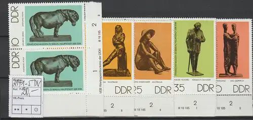 DDR Druckvermerke: Bronzeplastiken 1976