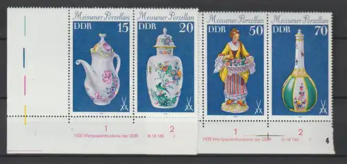 DDR Druckvermerke: Meißner Porzellan I (1979)