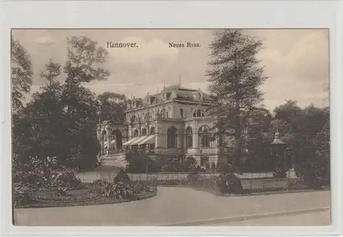 DR Privatganzsache PP 27: "Neues Haus" Hannover - 25. Phil.-Tag 1913