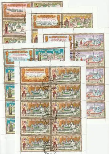 Russland: Russ.-orthodoxe Klöster Kleinbogen gest.