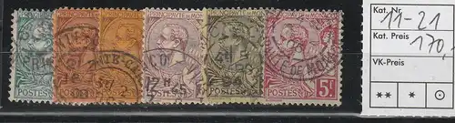 Monaco 11 - 21 kompletter sauberer Satz