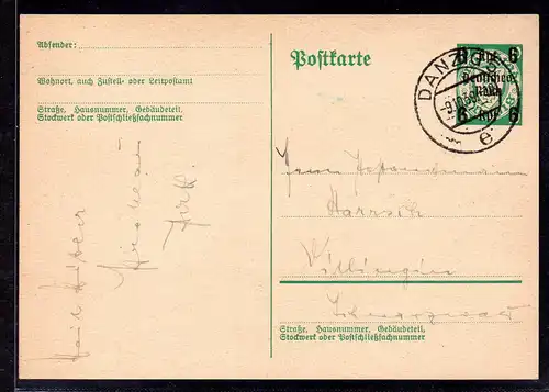 DR. Ganzsche Mi.-Nr. P 264 gebraucht