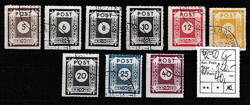 Ostsachsen PMZähng. Loschwitz, gest., geprüft Ströh BPP