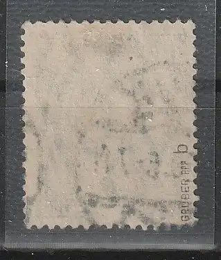 Allenstein Nr. 17 in b-Farbe, gestempelt, geprüft, 