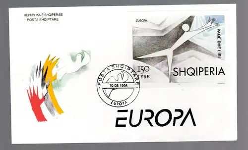 Albanien, FDC. Block 104