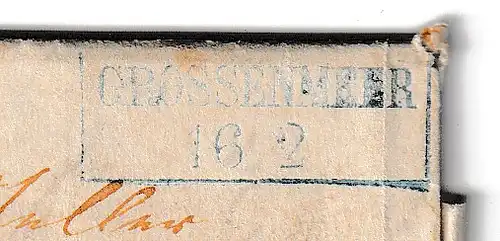 Oldenburg Nr. 6a auf kompl. Brief ab Grossenmeer (!)