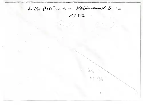 Berlin: Heftchenblatt 22 auf Orts-R-Brief, portorichtig