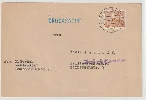 Berliner Bauten (I): Drucksache mit 4 Pfg. Bauten