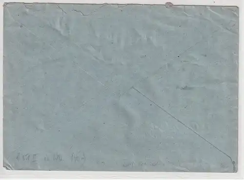 Berlin: 84 Pfg. Posthorn Netz auf R-Fern-Brief in WBerlin verwendet, gepr.