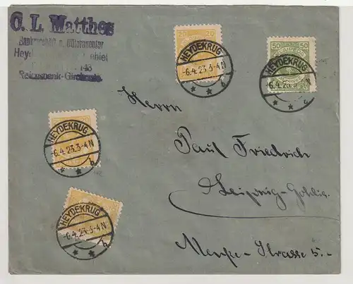 Memel: Herrlicher Fernbrief nach Leipzig, Befund Haslau BPP