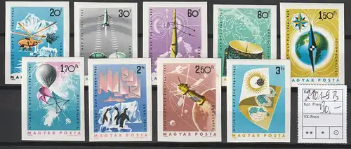 Ungarn geschnitten: Jahr der ruhigen Sonne (1965), MNH **