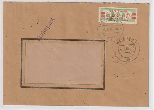 DDR, ZKD-Brief mit EF 31a I L