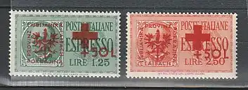 Dt. Besetzung Laibach: 29 - 30 ** (MNH), Attest Brunel