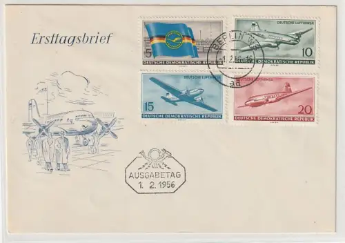 DDR - FDC: Interflug 1956