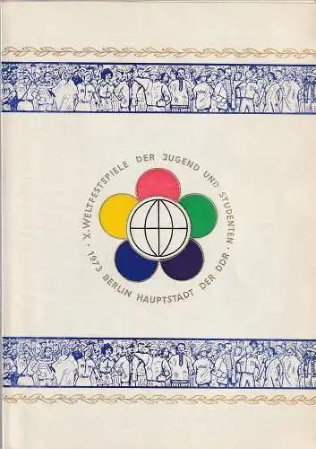 DDR-Gedenkblatt, Weltfestspiele 1973 (IV)