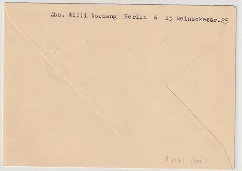 Berlin: FDC  Goethejahr 1949